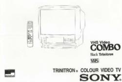 COMBO TV21+VIDEO VHS SONY KV-V