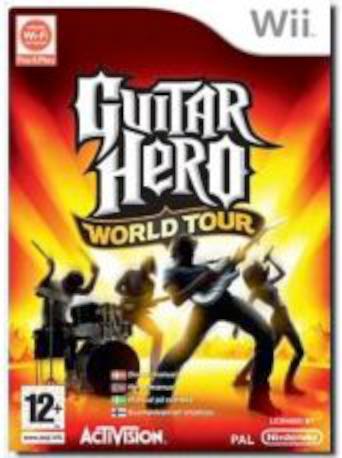 GUITAR HERO WORLD TOUR WII 2MA