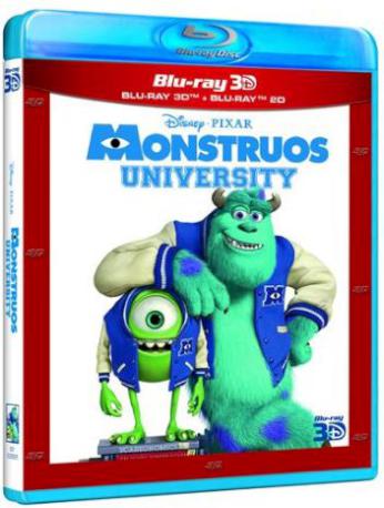 MONSTRUOS UNIVERSITY BR 3D 2MA