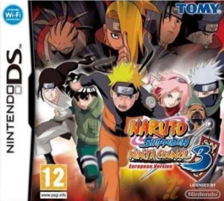 NARUTO SHIPPUDEN 3 DS 2MA