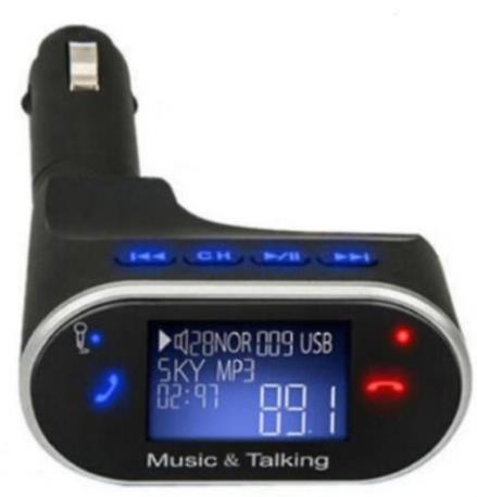 EMISOR FM AMB LECTOR BLUETOOTH