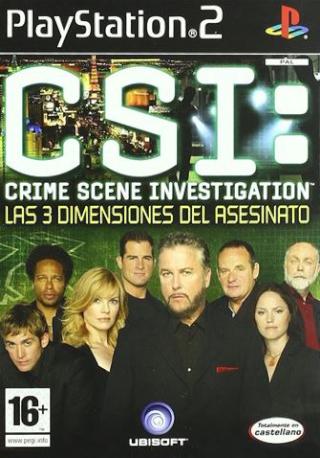 CSI CRIME INVEST 3DA PS2 2MA