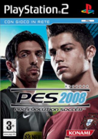 PES 2008 PS2 2MA