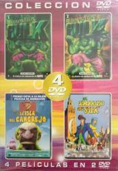 4 PEL UL INCR HULK 1 I 2 LA IS DVD