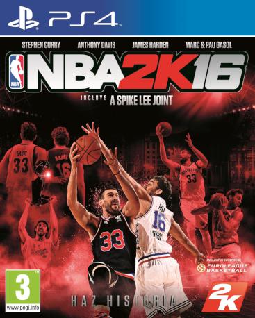 NBA 2K16 PS4 2MA