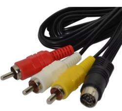 CABLE AV PER SEGA SATURN