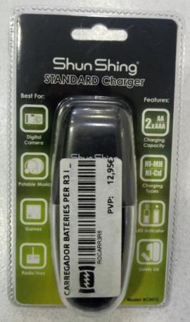 CARREGADOR BATERIES PER R3 I R6