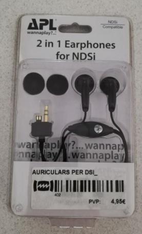 AURICULARS PER DSI