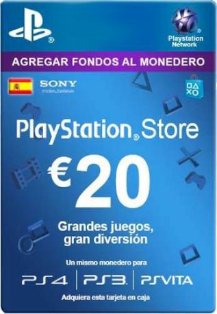 20E PLAYSTATION PSN