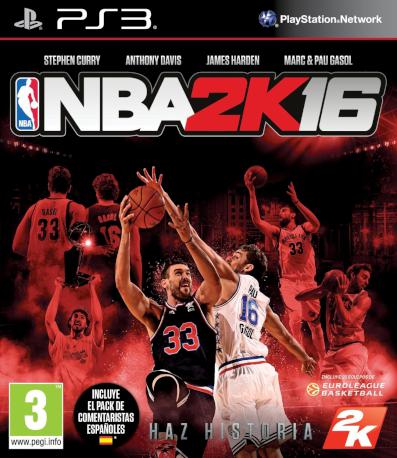 NBA 2K16 PS3 2MA