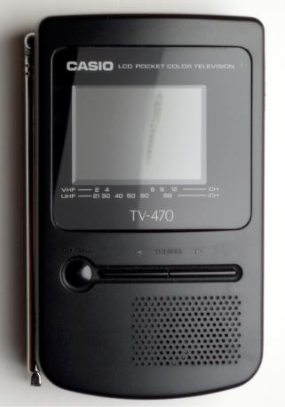TV 2,2" TV-470 CASIO ANALOGICA
