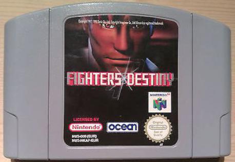 FIGHTERS DESTINITY N64 CARTUT