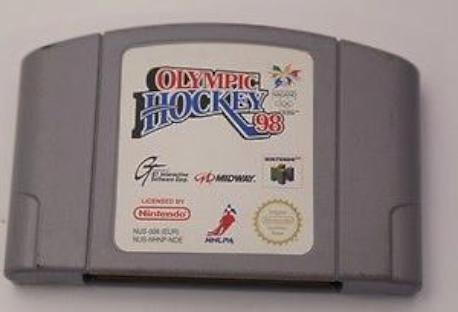 OLYMPIC HOCKEY 98 N64 CARTUTX