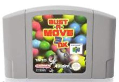 BUST A MOVE 3 DX 64 CARTUTXO