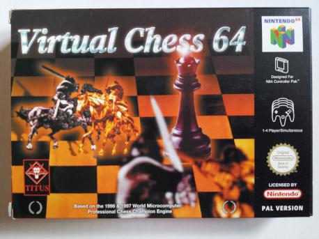 VIRTUAL CHESS 64 N64 2MA