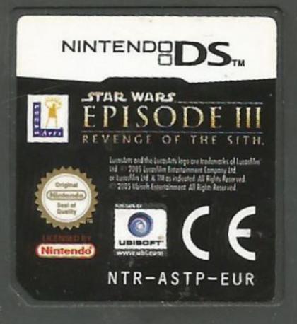 STAR WARS EP 3 DS CARTUTXO