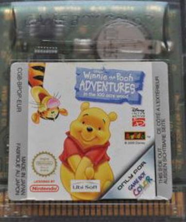 WINNIE POOH ADVENTURAS GB CART