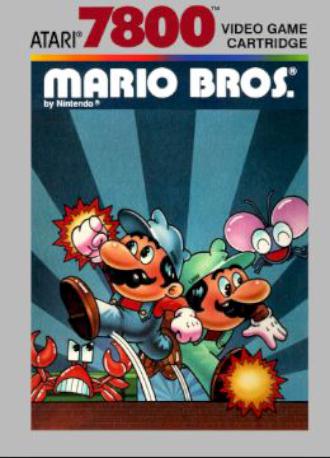 MARIO BROS. ATARI 7800 2MA