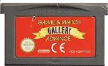 GAME & WATCH GALLERY GBA CARTU