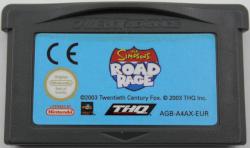 THE SIMPSONS ROAD RAG,GBA CART