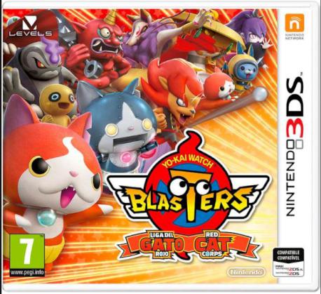 YO-KAI WATCH LIGA GATO ROJO3DS