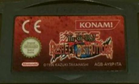 YU GI OH RESCUE OF DES.GBA CAR