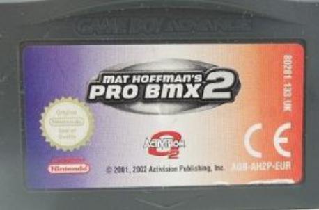 MAT HOFFMANS PRO BMX 2 GBA CAR