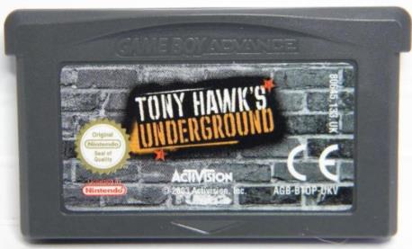 TONY HAWK'S UNDERGROUN GBA CAR