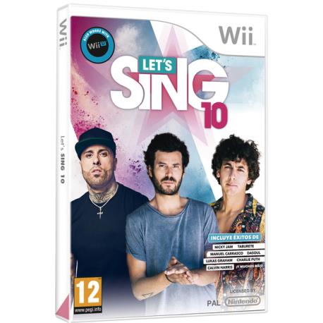 LET´S SING 10 WII SOL 2M