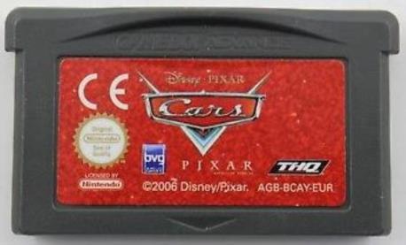 DISNEY PIXAR CARS GBA CART