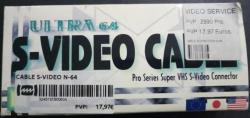 CABLE S-VIDEO N-64