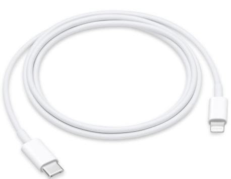 CABLE USBC A LIGHTNING 1M 3A