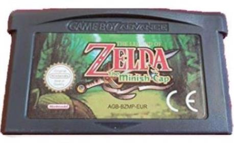 THE LEGEND OF ZELDA GBA CAR