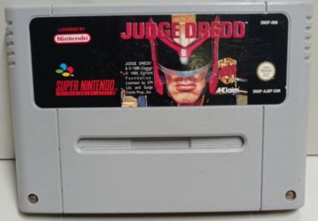 JUDGE DREDD SNES PAL CART