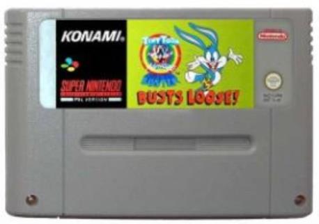 TINY TOON BUSTER SNES CART