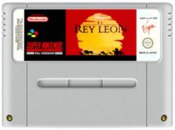 EL REY LEON SNES CART
