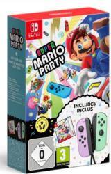 JOYCON 2UNIT VERD-MORAT + MARIO PARTY DES