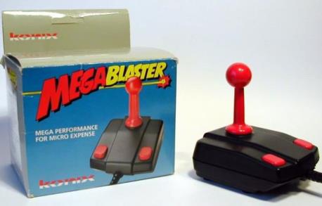 JOYSTICK MEGABLASTER COMMODORE SPECTRUM MSX