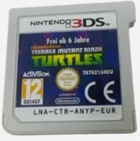 TEENAGE MUTANT NINJA TURTL 3DS CART