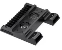 BASE CARREGA PER PS4 2 MANDOS + VENTILADOR 2MA