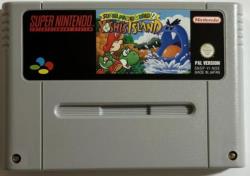 YOSHI´S ISLAND SUPER MARIO WOLD 2 SNES CART
