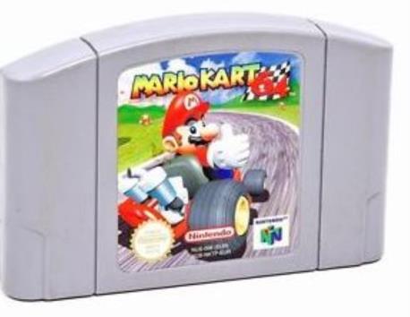 MARIO KART 64 N64 CARTUTXO