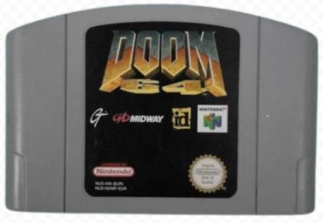 DOOM 64 CART N64