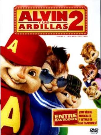 ALVIN Y LAS ARDILL 2 DVD