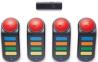 4 MANDOS BUZZ SENSE FILS PS2 PS3 2M